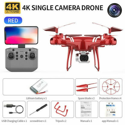 . 4K RC Drone with WiFi FPV Camera – Altitude Hold Quadcopter - GoTypical