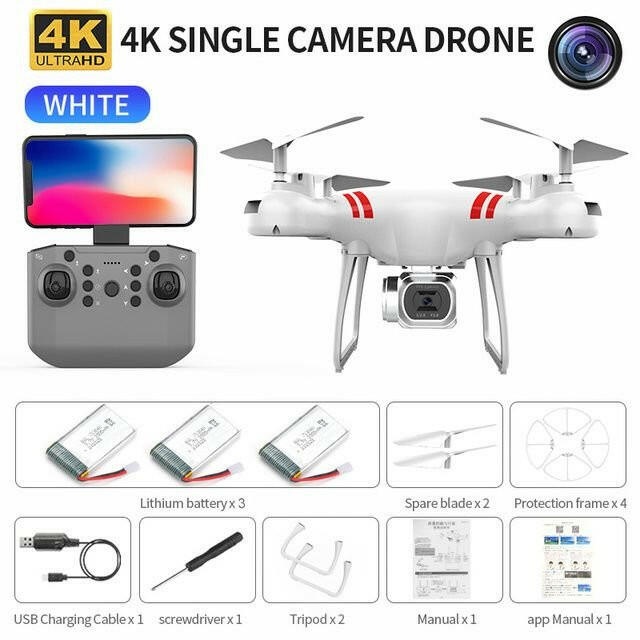 . 4K RC Drone with WiFi FPV Camera – Altitude Hold Quadcopter - GoTypical