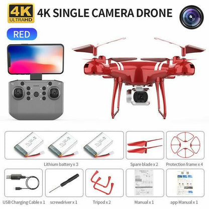 . 4K RC Drone with WiFi FPV Camera – Altitude Hold Quadcopter - GoTypical