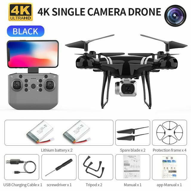 . 4K RC Drone with WiFi FPV Camera – Altitude Hold Quadcopter - GoTypical