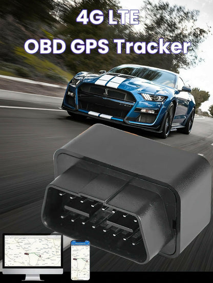 . Real Time OBD GPS Tracker – 4G-LTE, Battery Backup - GoTypical