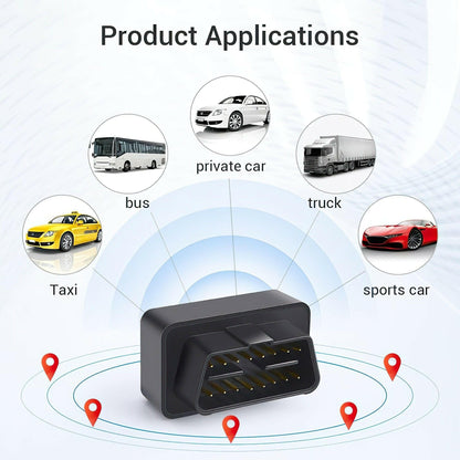 . Real Time OBD GPS Tracker – 4G-LTE, Battery Backup - GoTypical
