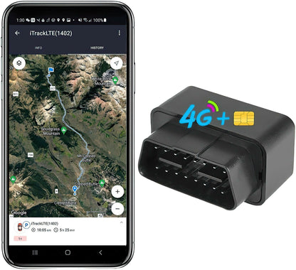 . Real Time OBD GPS Tracker – 4G-LTE, Battery Backup - GoTypical