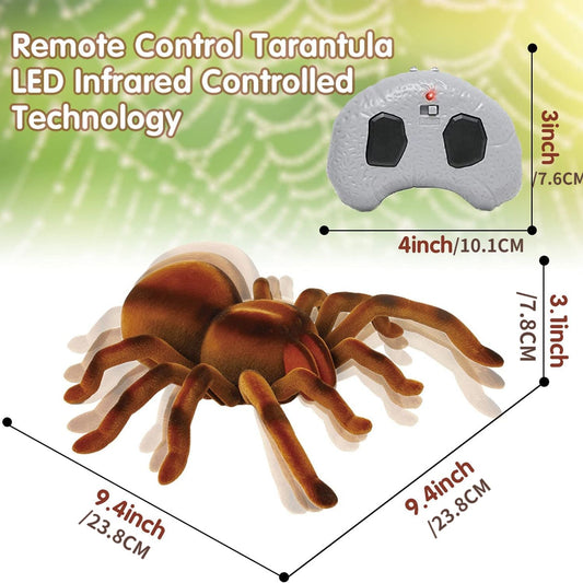 Remote Control Spider Toys ; For Kids Pets USB Rechargeable Indoor And Outdoor Prank Toys ; Kids Electronics Halloween Boys Girls For Children - GoTypical