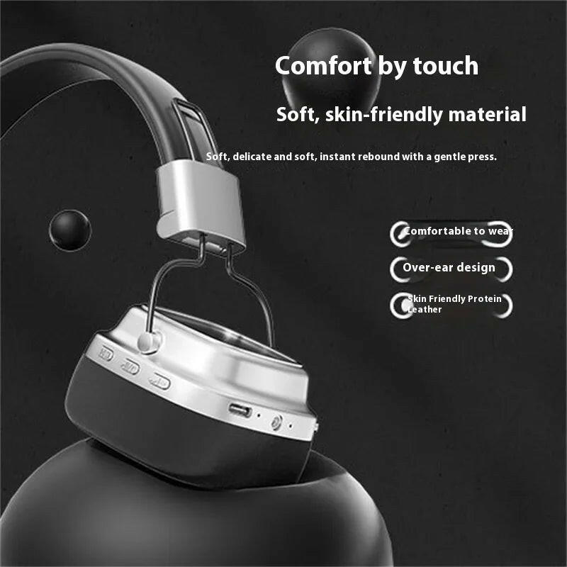 Bluetooth 5.3 Wireless On-Ear Headset – . Retro Surround Sound - GoTypical