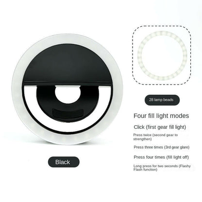 . RK-12 Mobile Phone Fill Light – USB Rechargeable LED Flash - GoTypical