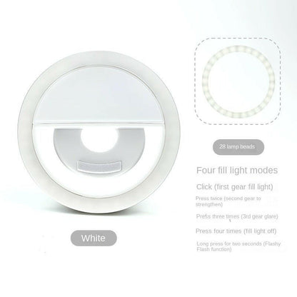 . RK-12 Mobile Phone Fill Light – USB Rechargeable LED Flash - GoTypical