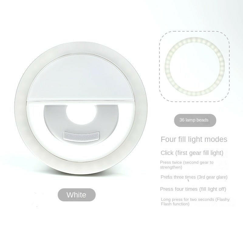 . RK-12 Mobile Phone Fill Light – USB Rechargeable LED Flash - GoTypical