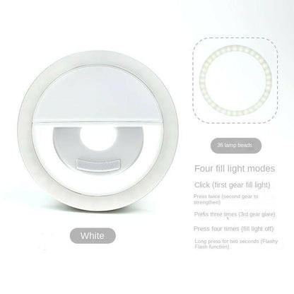 . RK-12 Mobile Phone Fill Light – USB Rechargeable LED Flash - GoTypical