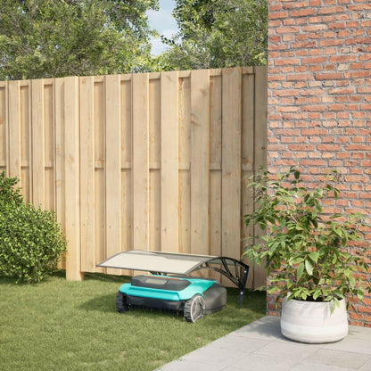 Robot Mower Garage – Weather-Resistant Shelter 31.5x39.8x18.1" Black - GoTypical