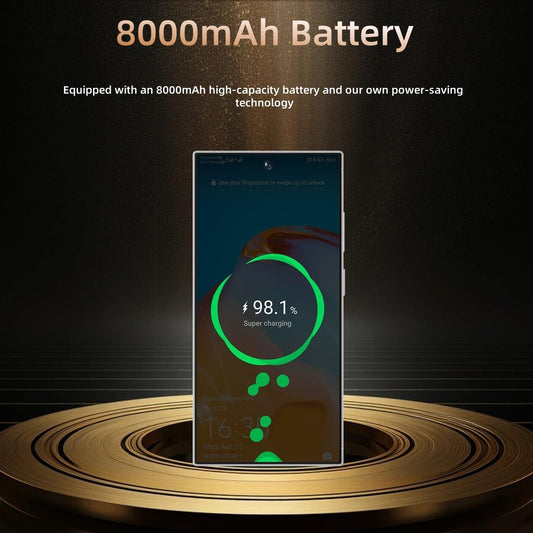 S25 Ultra Cell Phone 5G Unlocked Phone,Smartphone with Tool Pen, Android 15.0 Cell Phone 8GB+256GB Dual SIM Dual Standby - GoTypical