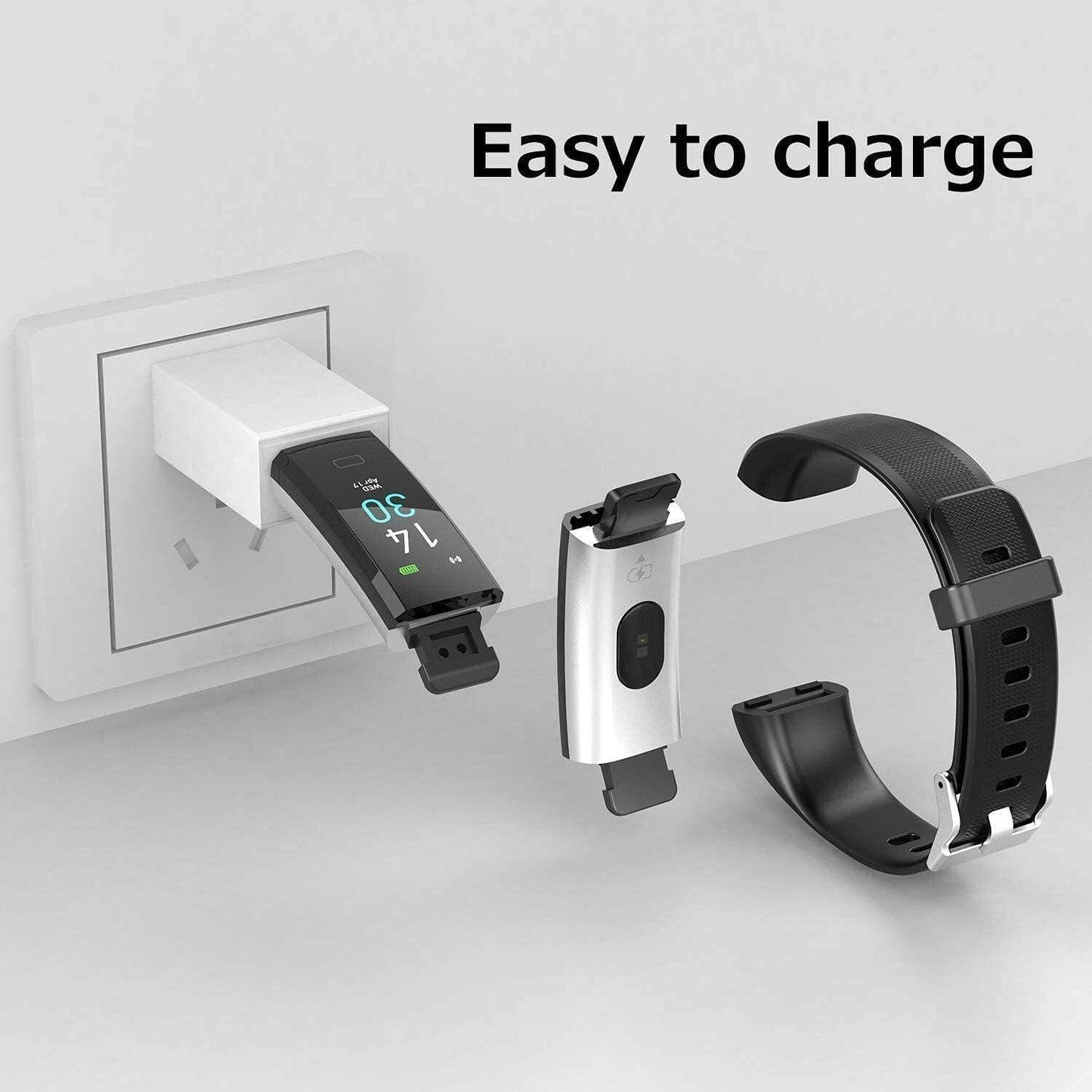 S5 Fitness Tracker Smart Watch – Waterproof Sports Bracelet - GoTypical