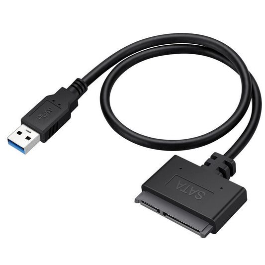 SATA Easy Drive Cable USB 3.0 Computer Hard Disk Data Cable SATA7+15P to USB 3.0 Adapter Cable - GoTypical