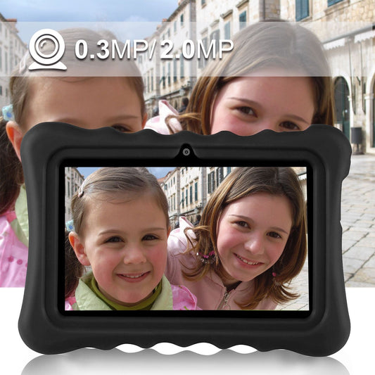 Shock - resistant Silicone Snap - on Case with Stand for 7' Tablets - GoTypical