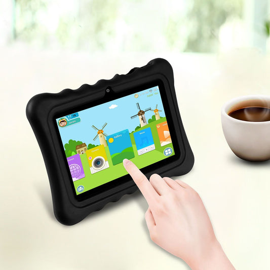 Shock - resistant Silicone Snap - on Case with Stand for 7' Tablets - GoTypical