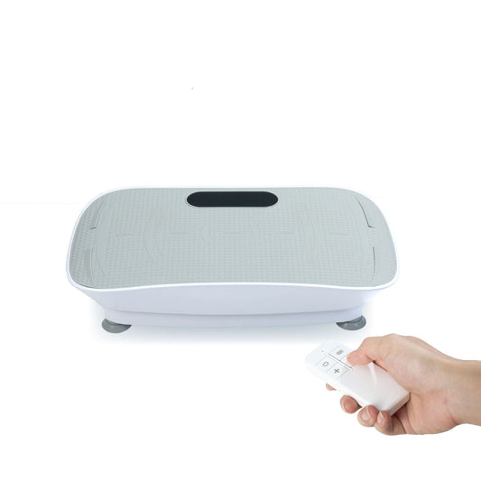 Silent Vibration Platform Crazy Fitness Massage 10 - Frequency Weight Loss & Fat Burner Body Shaking Machine For Unisex Grey033 - GoTypical