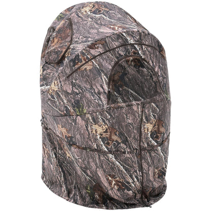 Single Person Portable Hunting Blind Ground Deer Duck Blind with Carrying Bag - GoTypical