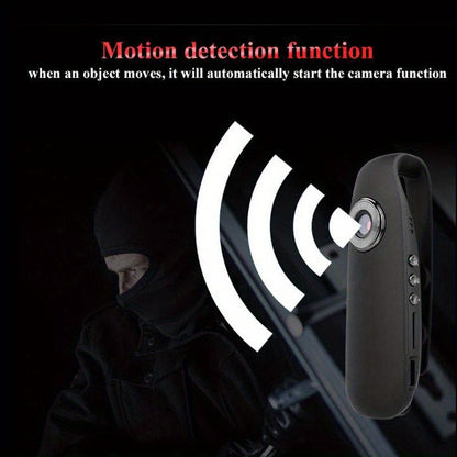 Small Body Cameras; 1080P Full HD Mini Camera Body Wear Camera; Bike Cameras Cycling Video Recorder; Portable Pocket Body Cams With Back Clip; Video & Audio Recording; Motion Activated - GoTypical