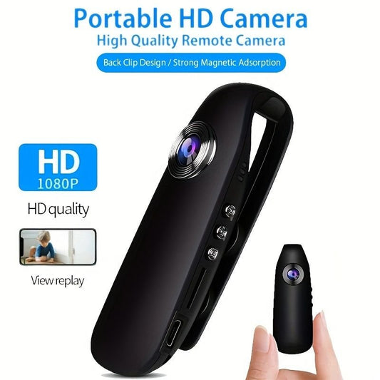 Small Body Cameras; 1080P Full HD Mini Camera Body Wear Camera; Bike Cameras Cycling Video Recorder; Portable Pocket Body Cams With Back Clip; Video & Audio Recording; Motion Activated - GoTypical