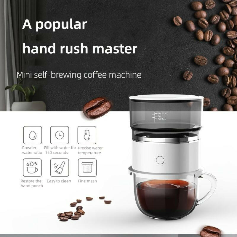 . Portable Mini Filter Coffee Machine – Compact Travel Brewer - GoTypical