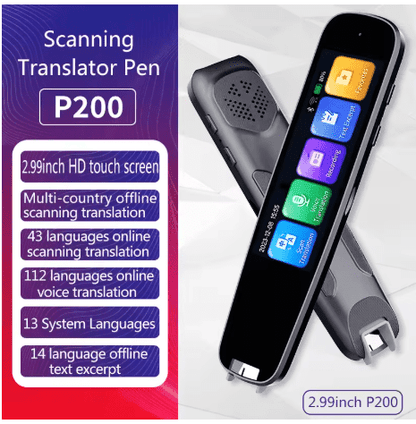 . Smart AI Scan Reader – Portable Voice Translator Pen with WiFi - GoTypical
