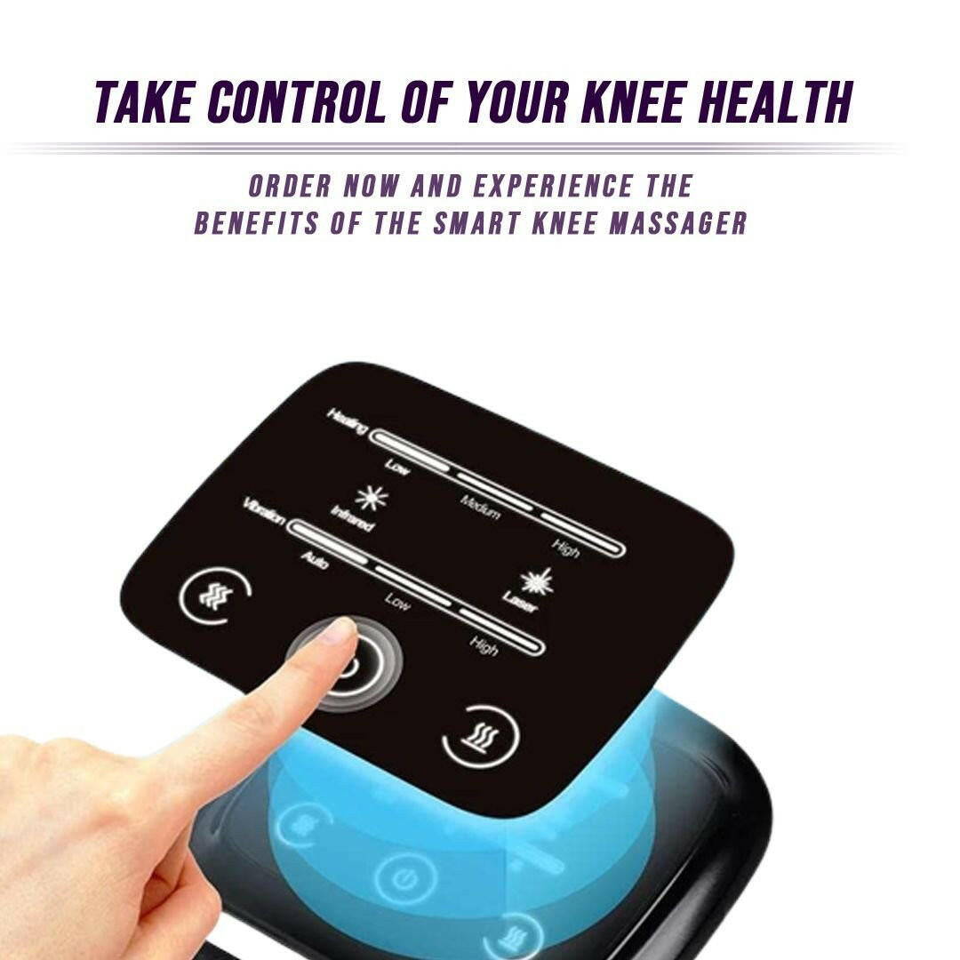 Knee Massager – . Wireless Smart Device with Heat & Vibration - GoTypical