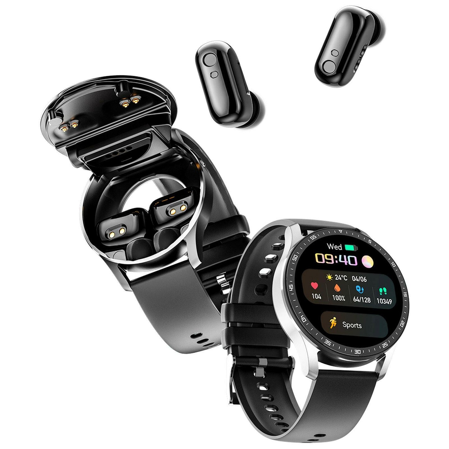 . Smart Sports Watch – Waterproof with Built-in Earphone - GoTypical