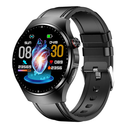 Smart Watch TK25 Bluetooth Call Blood Glucose Uric Acid Blood Lipids Electrocardiogram Body Fat Heart Rate Blood Oxygen Blood Pressure - GoTypical