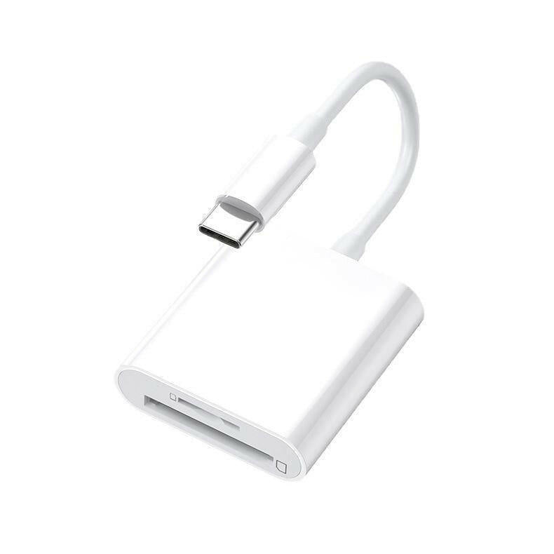 Apple 2-in-1 Lightning Card Reader – TF & SD OTG Adapter for iPhone iPad - GoTypical