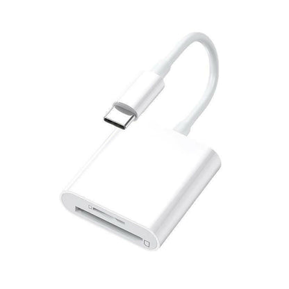 Apple 2-in-1 Lightning Card Reader – TF & SD OTG Adapter for iPhone iPad - GoTypical