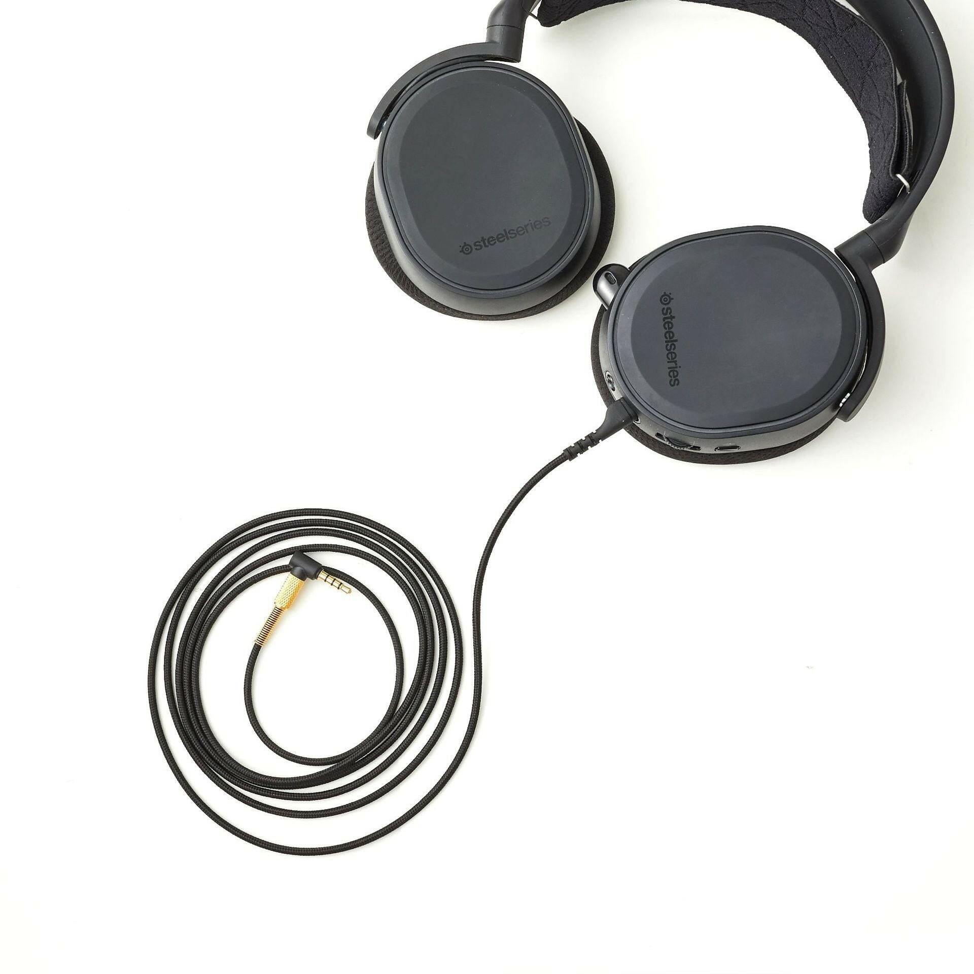 . Replacement Audio Cable for SteelSeries Arctis 3 5 7 Pro – Nylon Braided, Oxygen Free Copper - GoTypical