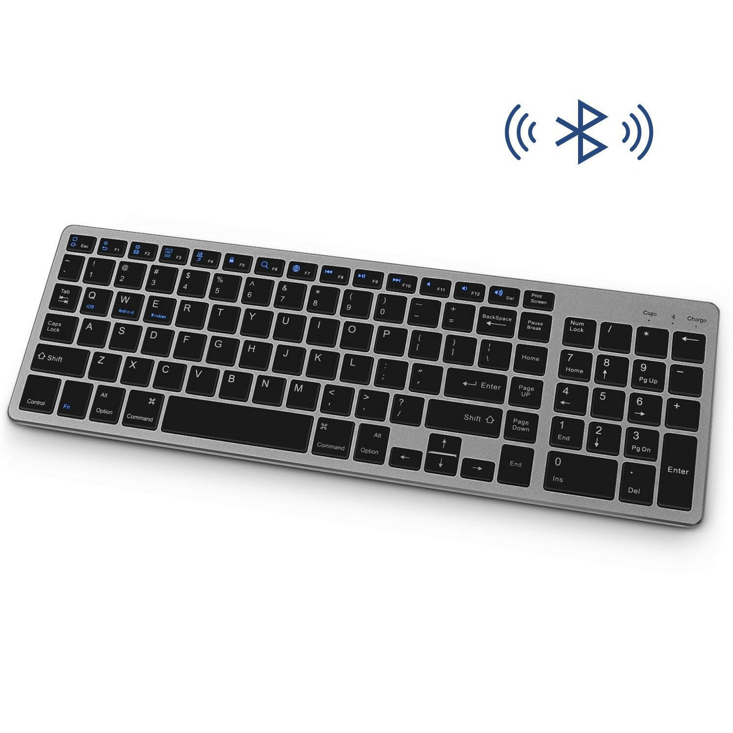 Bluetooth Wireless Charging Keyboard for iPad and Mobile – . - GoTypical