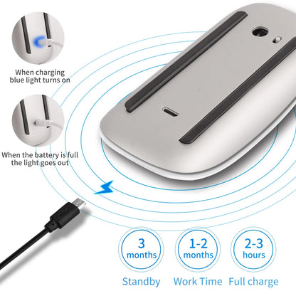 Suitable for MacBook MAC computers iPad magic mouse touch charging Bluetooth mouse - GoTypical