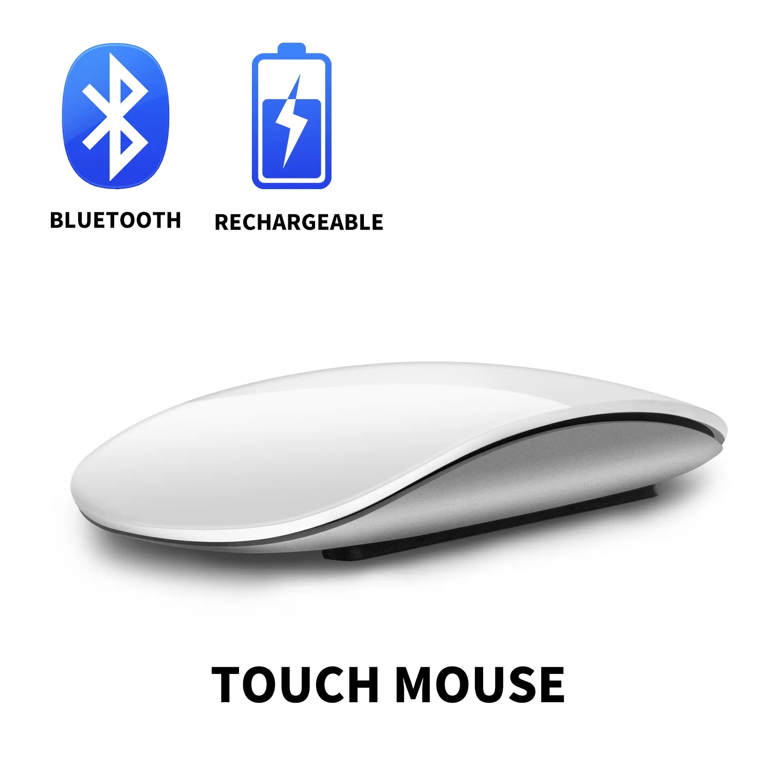Suitable for MacBook MAC computers iPad magic mouse touch charging Bluetooth mouse - GoTypical