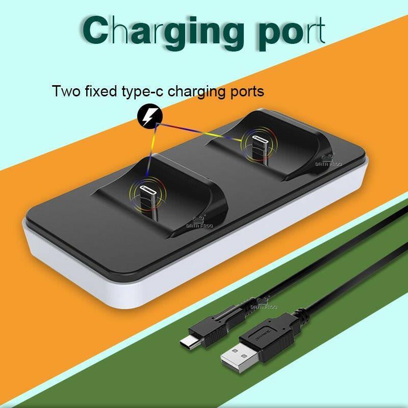 . PS5 Dual Charging Base – USB Type-C Controller Charger - GoTypical