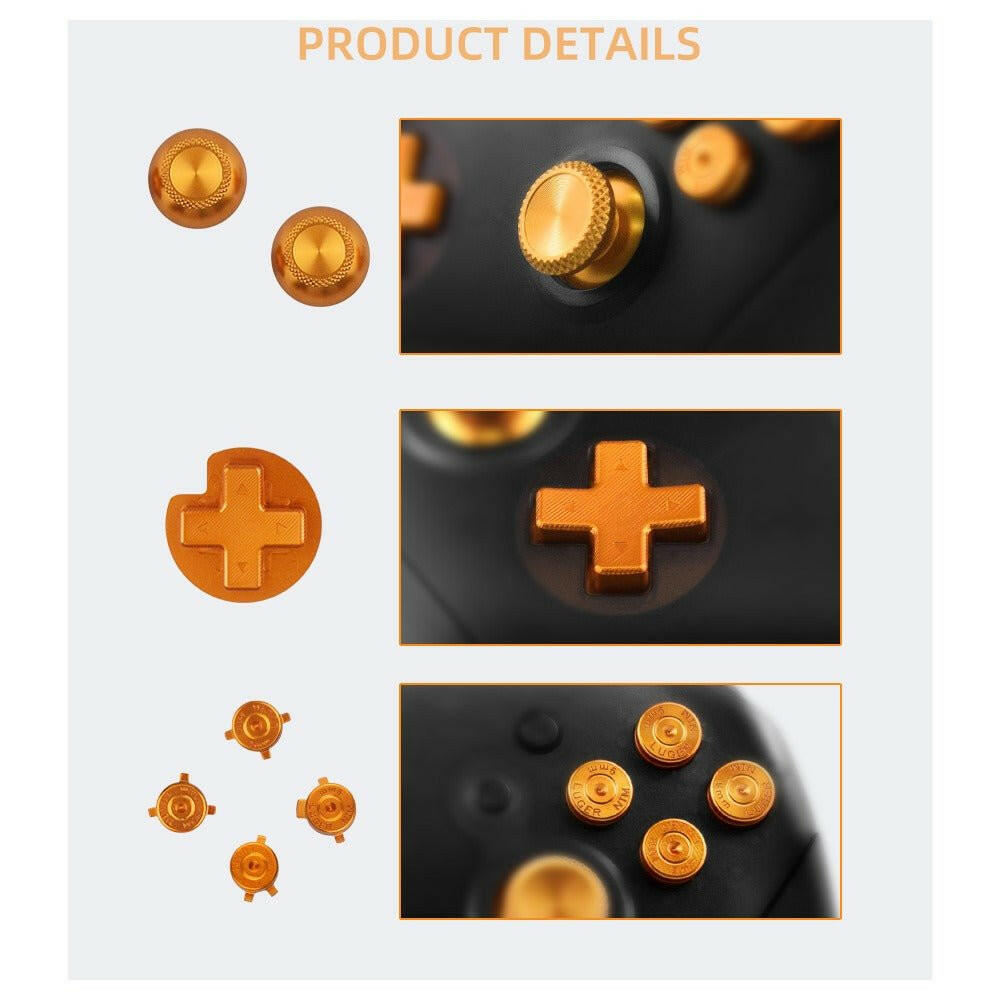 . Metal Button Replacement for Switch Pro Controller – Durable Gaming Accessory - GoTypical