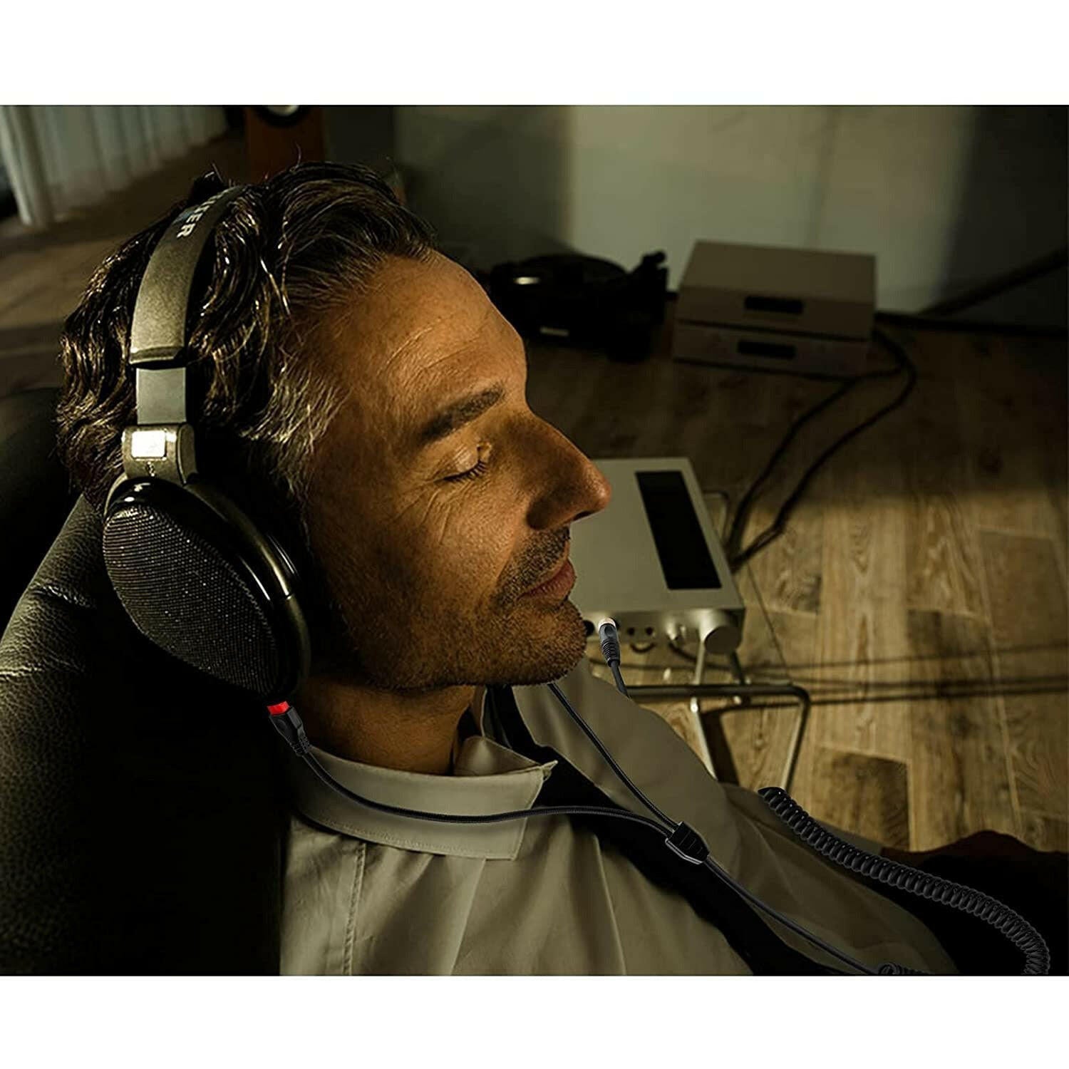 . Spring Earphone Audio Cable for Sennheiser HD580 HD600 HD650 HD660S - GoTypical