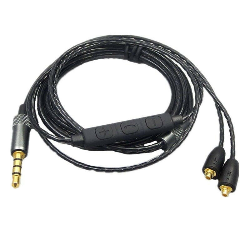 . MMCX Upgrade Cable for Shure SE215 SE535 SE846 – Oxygen Free Copper, Transparent PVC - GoTypical