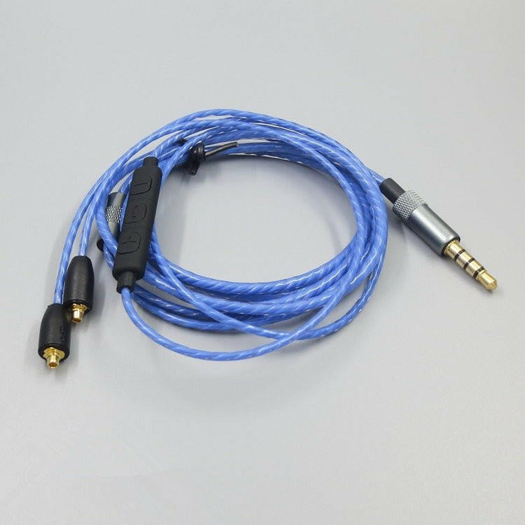 . MMCX Upgrade Cable for Shure SE215 SE535 SE846 – Oxygen Free Copper, Transparent PVC - GoTypical
