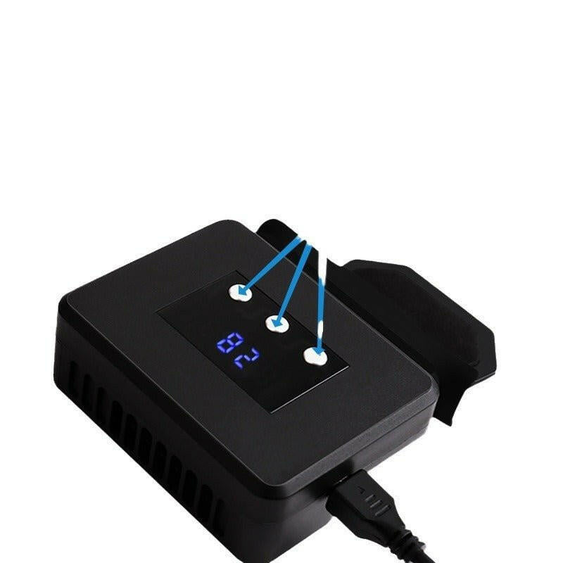 . Switch Console Base with Cooling Fan and Temperature Display – ABS Material - GoTypical