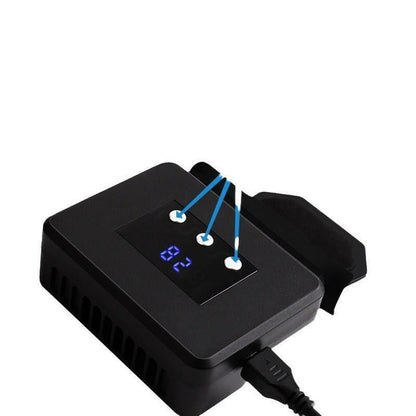 . Switch Console Base with Cooling Fan and Temperature Display – ABS Material - GoTypical