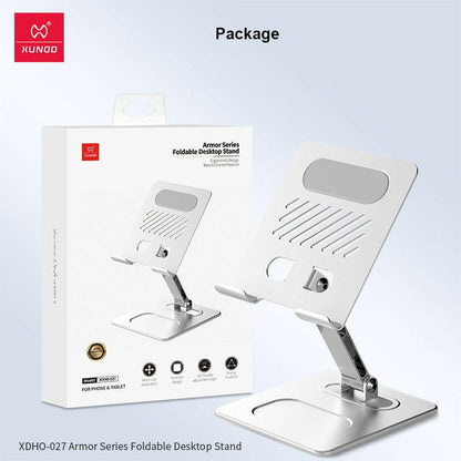 . Foldable Aluminum Alloy Tablet Stand – Heat Dissipation Mobile Holder - GoTypical