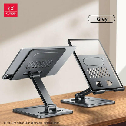 . Foldable Aluminum Alloy Tablet Stand – Heat Dissipation Mobile Holder - GoTypical