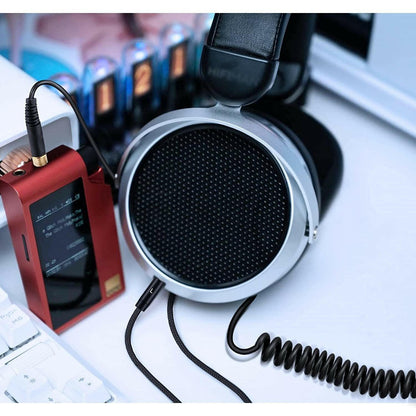 Tianlong Dual 3.5mm Headphone Spring Cable – Compatible with AH-D7100 Series - GoTypical