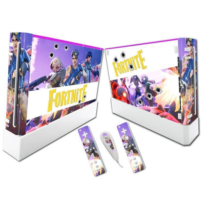 Suitable for WII stickers wii console cartoon protective film Spider - Man Fortress Night multiple styles without leaving glue - GoTypical