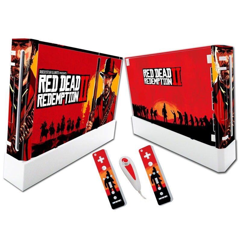Suitable for WII stickers wii console cartoon protective film Spider - Man Fortress Night multiple styles without leaving glue - GoTypical