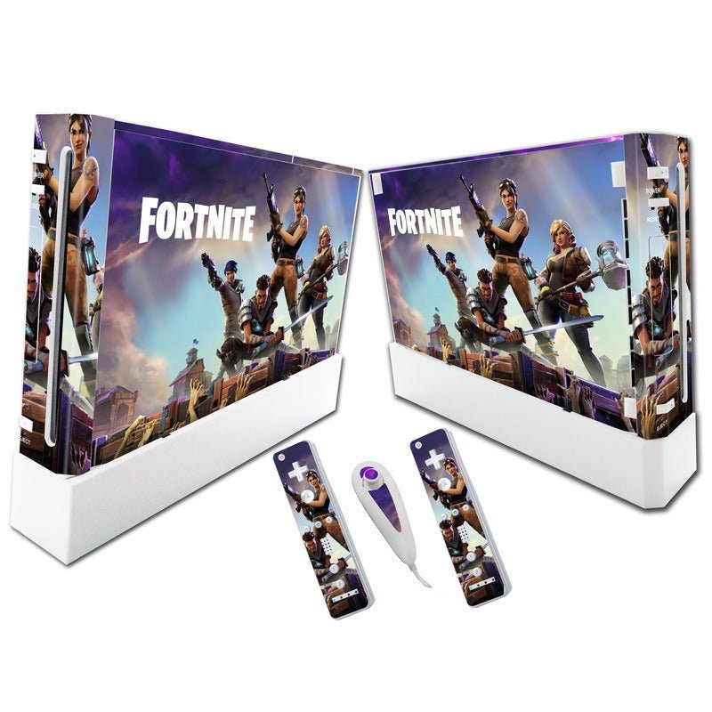 Suitable for WII stickers wii console cartoon protective film Spider - Man Fortress Night multiple styles without leaving glue - GoTypical