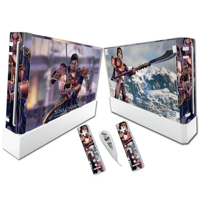 Suitable for WII stickers wii console cartoon protective film Spider - Man Fortress Night multiple styles without leaving glue - GoTypical
