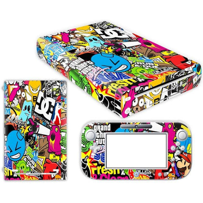 Suitable for Wii U Skin Sticker Cartoon Protection Sticker Japanese Anime Sticker Handle Film - GoTypical