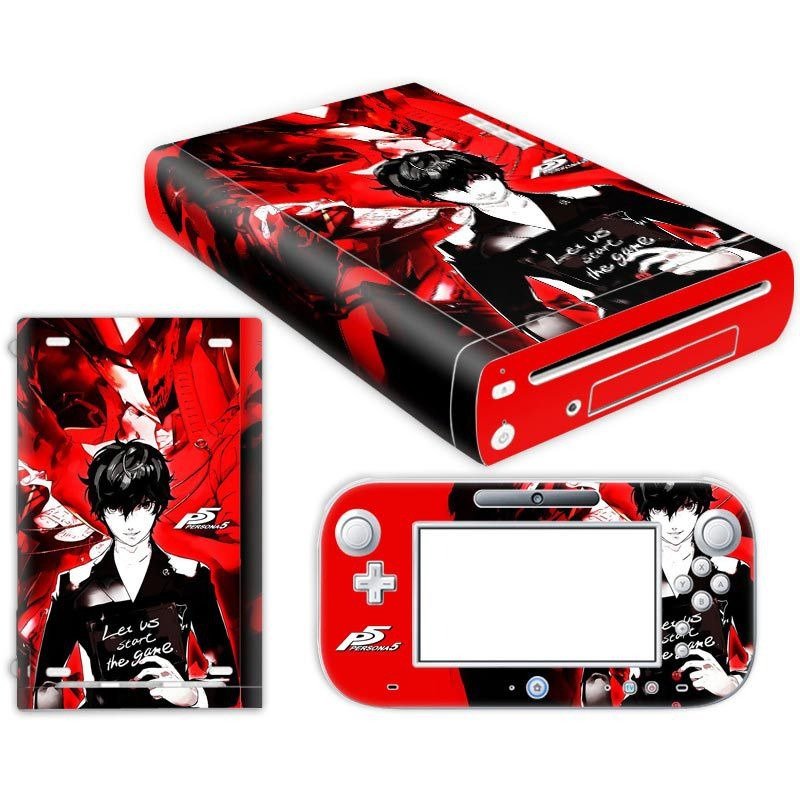 Suitable for Wii U Skin Sticker Cartoon Protection Sticker Japanese Anime Sticker Handle Film - GoTypical